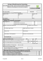 Antrag auf Gewährung einer Zuwendung – Maßnahme K: Bewältigung von Exremwetterereignissen